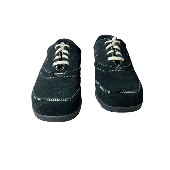 Drew Columbia Sneakers Balance Shoes Black Suede Women's 9.5 XW Cushion Support - Picture 4 of 16